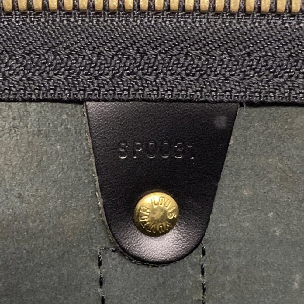 LOUIS VUITTON Keepall 45 Noir Epi Boston Bag 742-051725 - Picture 12 of 14